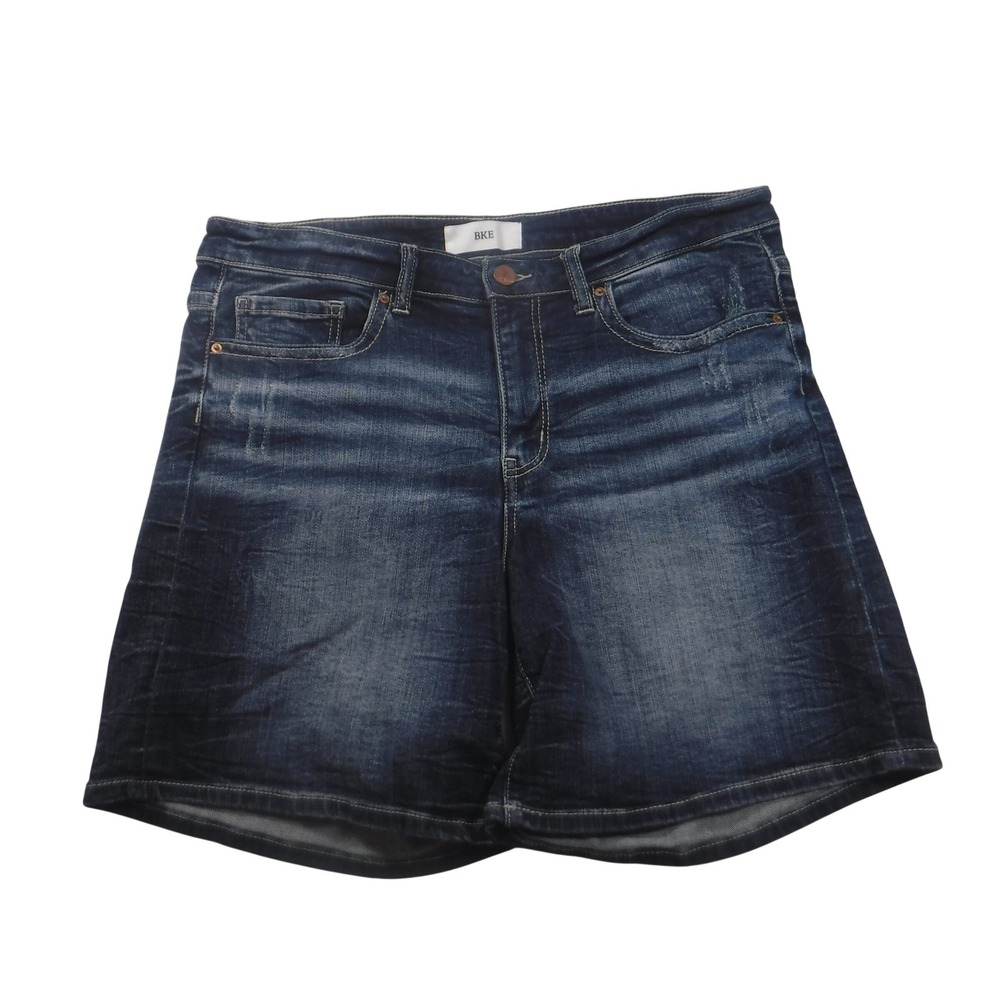 BKE Denim‎ Payton Mens Dark Wash Distressed Jean Shorts Size 31